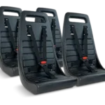 Sædepakke med 4 sæder & konsol